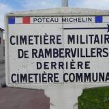 Rambervillers. Znak informacyjny.