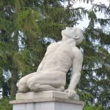 Rzeźba "le Géant" (Olbrzym).