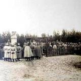 Cekanowo. Odsłonięcie pomnika w 1915 r.