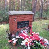 Kociołki. Grób ppor. Michała Gumińskiego ps. "Cezar".