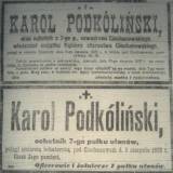 Nekrolog z "Kuriera Warszawskiego".