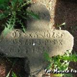 Wołkowysk. Krzyż z grobu strzelca konnego.