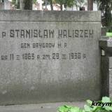 Włocławek. Grób gen. bryg. St. Kaliszka.