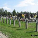 Grudusk. Mogiły zamordowanych i poległych.