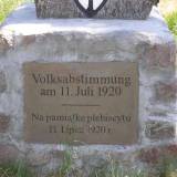 Ramsowo, pomnik plebiscytowy